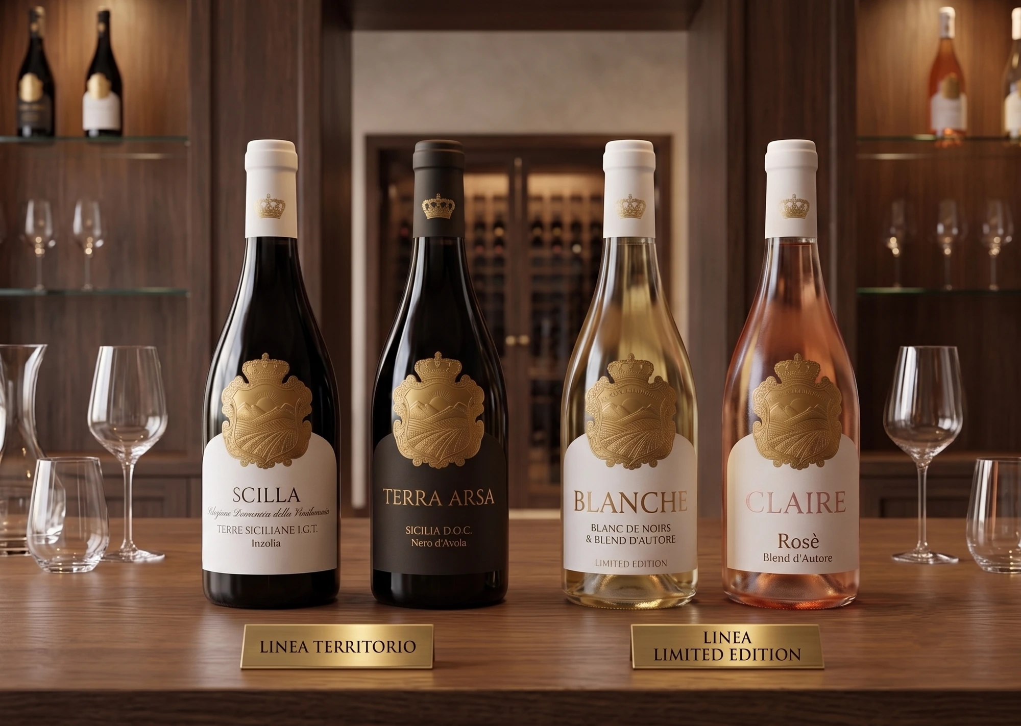 Collezione 2025 — Scilla, Terra Arsa, Blanche e Claire: Linea Territorio e Linea Limited Edition